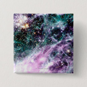 Tarantula Nebula 15 Cm Square Badge