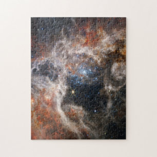 Tarantula Nebula Image from JWST Jigsaw Puzzle