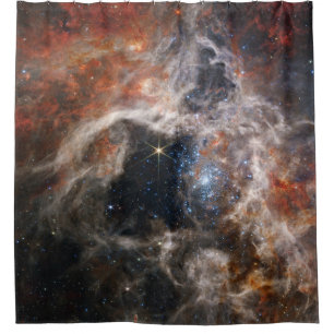 Tarantula Nebula James Webb telescope nasa stars s Shower Curtain