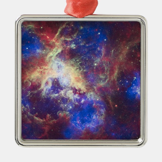 Tarantula Nebula Metal Tree Decoration (Front)