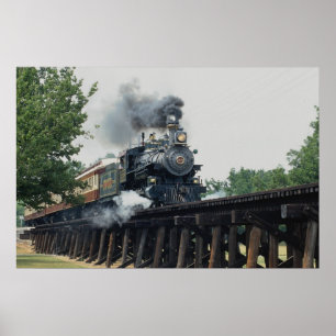 Tarantula Railroad, Fort Worth, Texas, U.S.A. Poster