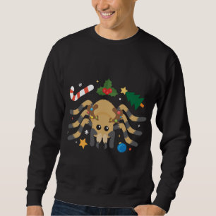 Tarantula Reindeer Funny Cute Spider Owner Christm Sweatshirt