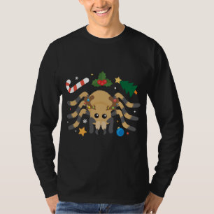 Tarantula Reindeer Funny Cute Spider Owner Christm T-Shirt