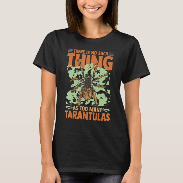 Tarantula Spider Pet Mexican Red Habitat Cage 2 T-Shirt (Front)
