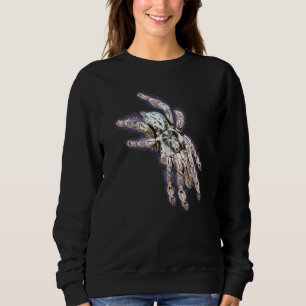 Tarantula White Spider Togo Starburst Baboon Sweatshirt