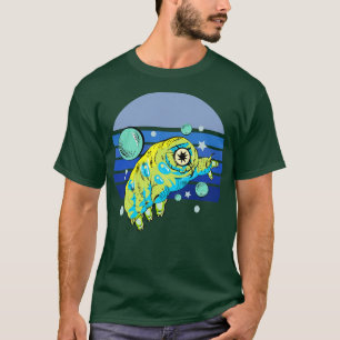 Tardigrade Blue Retro T-Shirt