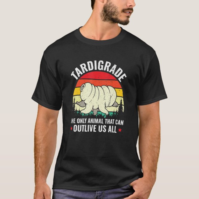 Tardigrade Definition Tardigrade Water Bear T-Shirt (Front)