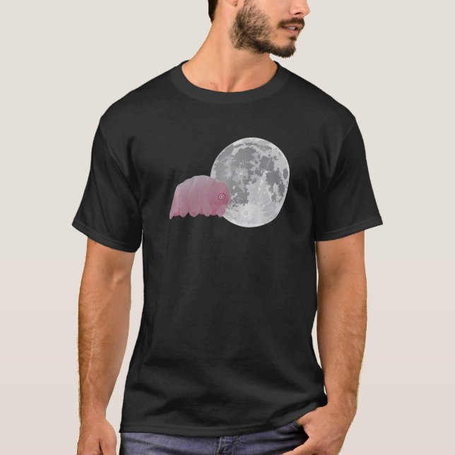 Tardigrade In Space Microbiologist Sea Bear T-Shirt (Front)