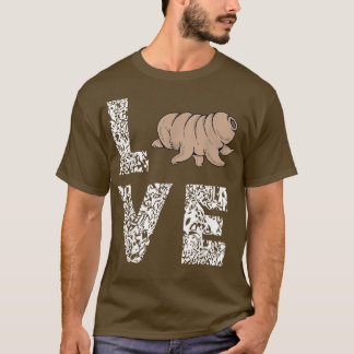 Tardigrade Love Science Microbiology Water Bear Lo T-Shirt