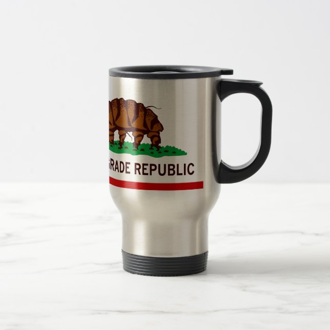 Tardigrade Republic Flag Travel Mug (Right)