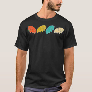 Tardigrade Retro Design T-Shirt