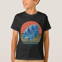 Tardigrade T Vintage Retro Microbiology Gift Water