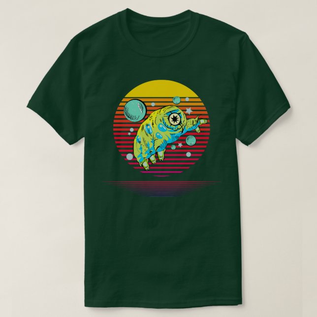 Tardigrade Vapour T-Shirt (Design Front)