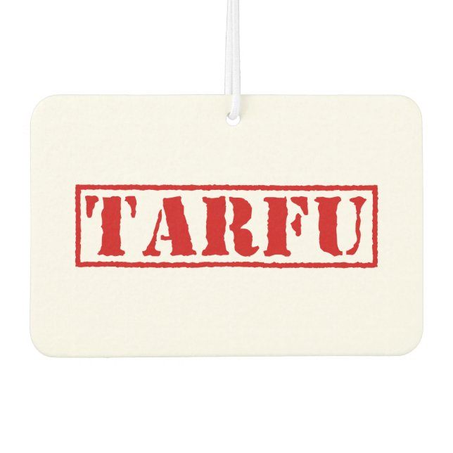 TARFU CAR AIR FRESHENER (Front)