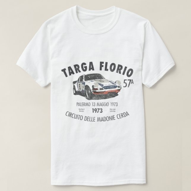 Targa Florio 1973 Premium  T-Shirt (Design Front)