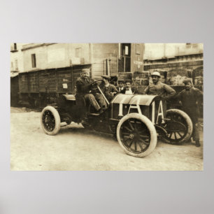 Targa-Florio Race in Italy Poster