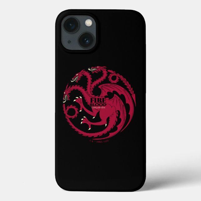 Targaryen Sigil - Fire & Blood Case-Mate iPhone Case (Back)