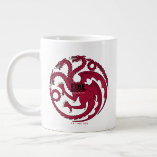 Targaryen Sigil - Fire & Blood Large Coffee Mug