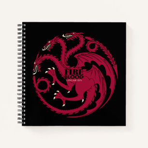 Targaryen Sigil - Fire & Blood Notebook