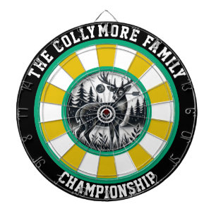 Target Art of Forest Deer Dartboard