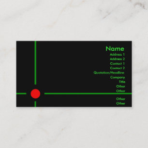 Target Business Card