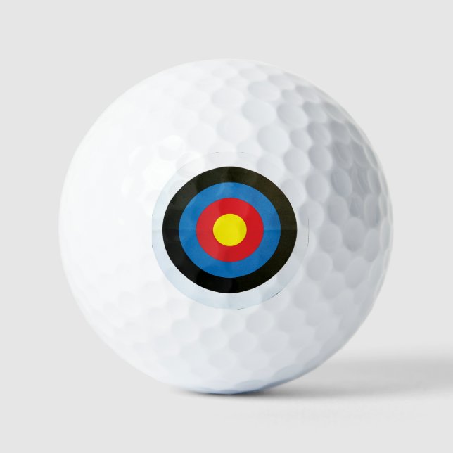 Target Golf Balls (Front)