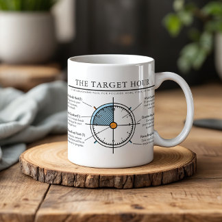 Target Hour Focus Tool | Work | Study | Practice  Mug