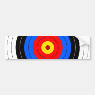 Target Lines Bumper Sticker