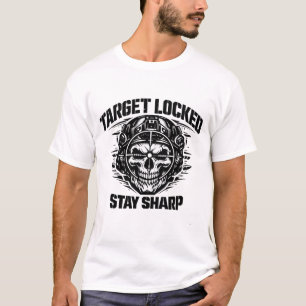 Target Locked Tactical Skull T-Shirt