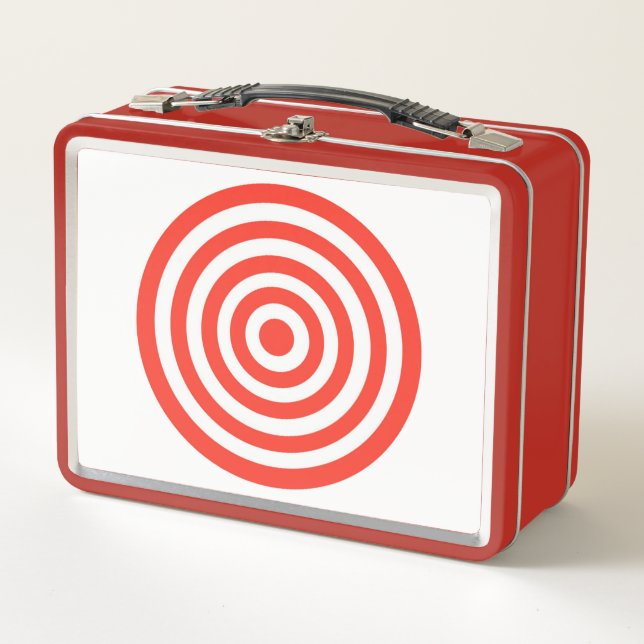 Target Metal Lunch Box (Front)