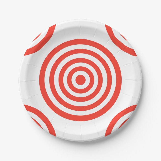 Target Paper Plate (Front)