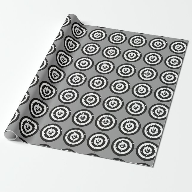 Target Practice Wrapping Paper (Unrolled)