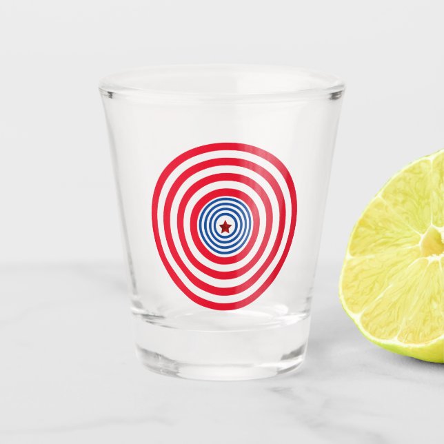 Target Shot Glass (Front)