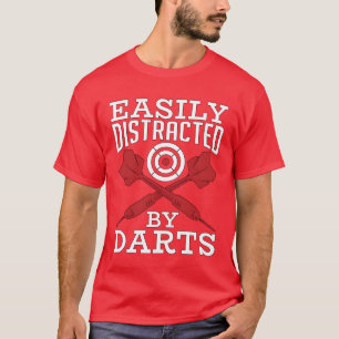Target Sports Easily Distracted By Darts Bullseye T-Shirt