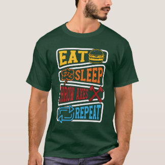 Target Sports Eat Sleephrow Aes Shooting Sports bo T-Shirt