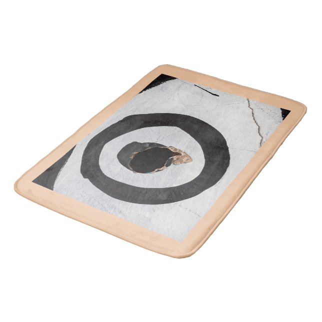 target tears up bath mat (Angled)