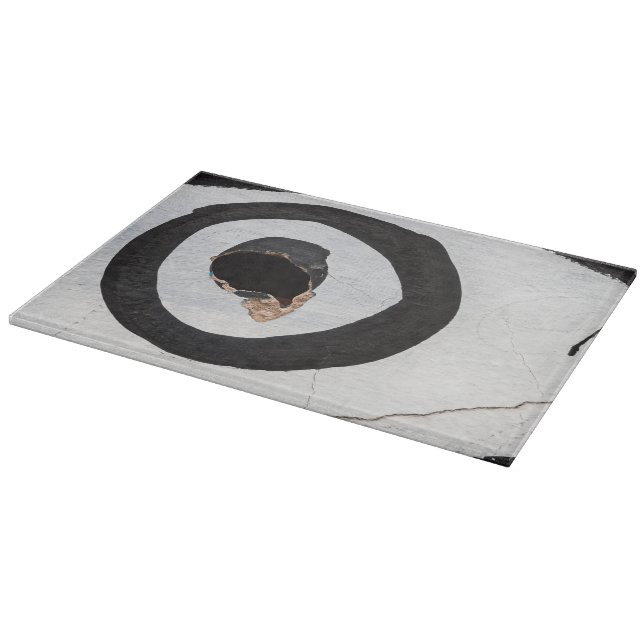 target tears up cutting board (Corner)
