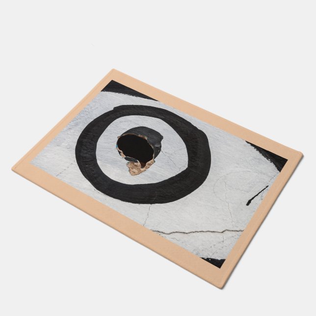 target tears up doormat (Angled)