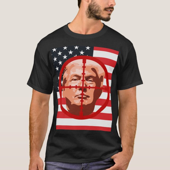 Target Trump Impeachment Party T-Shirt (Front)