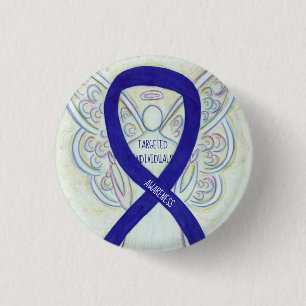 Targeted Individuals Angel Awareness Ribbon Pins