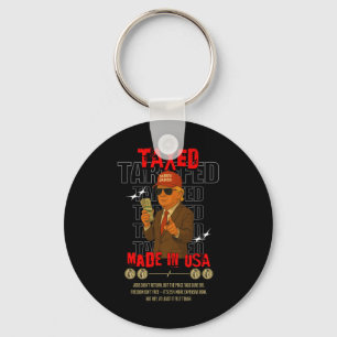 Tariff Daddy Funny Trump Design – Political Meme A Key Ring
