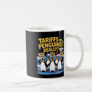 Tariff Penguins Flippers Up Heard Island Funny Res Coffee Mug