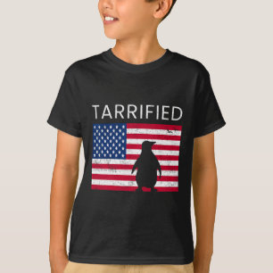Tariff Trade Anti Republican Conservative Penguin  T-Shirt