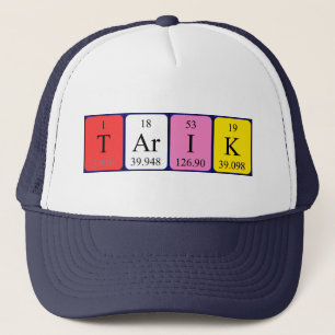 Tarik periodic table name hat