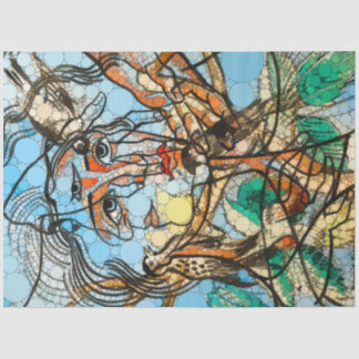 Tarin, Infinity Dots by After Francis Picabia Tissue Paper