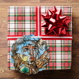 Tarin, Infinity Dots by After Francis Picabia Tree Decoration Card