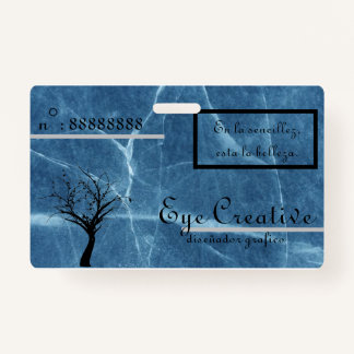 Tarjeta de presentacion [Eye Creative] ID Badge