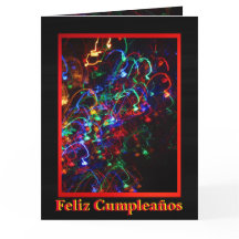 Tarjeta - Feliz Cumpleaños - Todas Luces en Colour