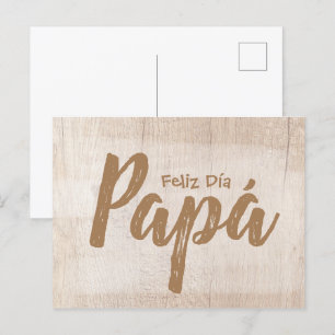 Tarjeta postal - Feliz Día Papá 02 Postcard