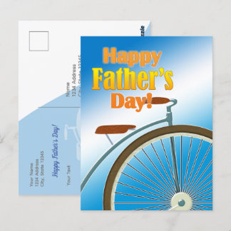 Tarjeta postal - Happy Father's Day Postcard